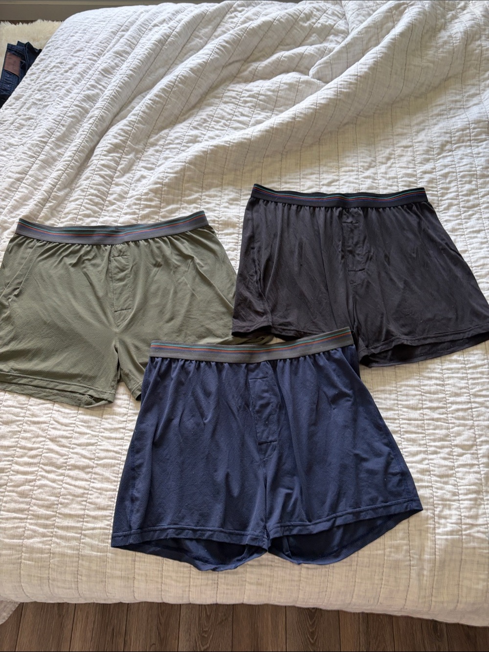 Patagonia Capilene Daily Boxers - 3 Pack - Size Large